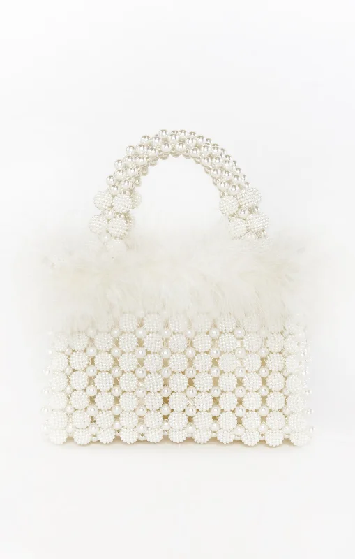 I Do Bag ~ Ivory Beaded