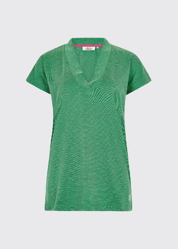 Coolestown cap sleeve top  - Kelly Green