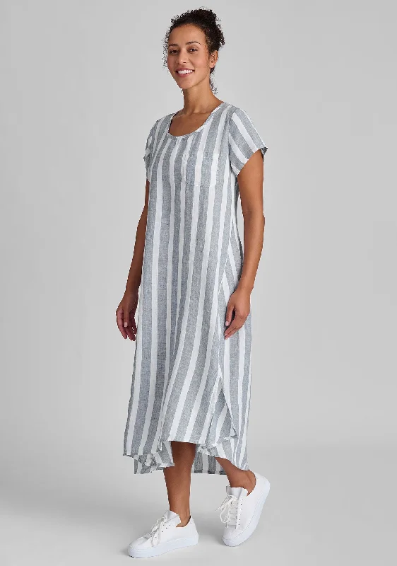 Stretched Top - Linen Shift Dress