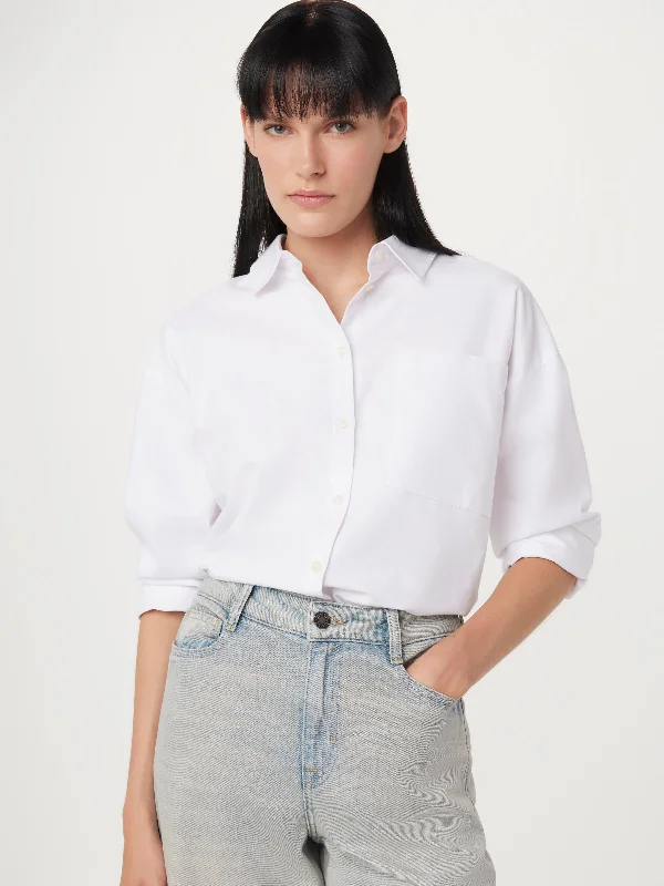 The Loose Oxford Shirt in White