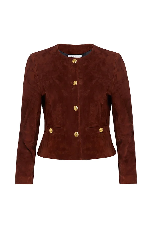 Susanna Chow New York Tessa Suede Jacket