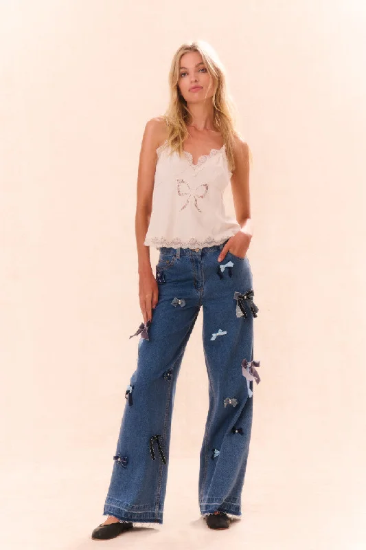 Dessa Bow Jeans