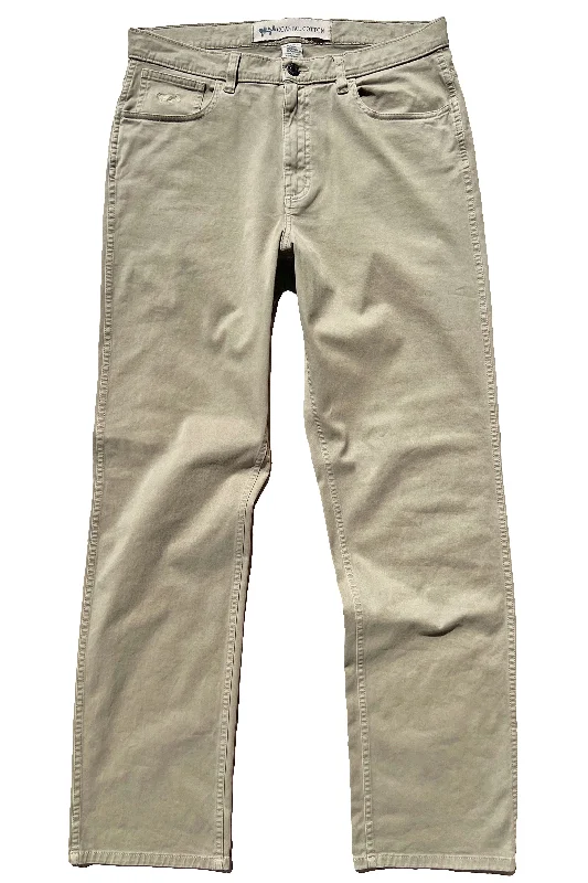 Tan Twill 5 Pocket