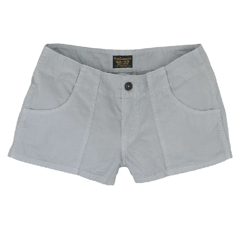 Twill Cotton Mili 4 Pockets  Short - Frost