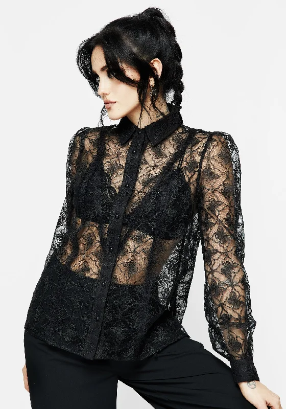 Chrysalis Butterfly Lace Shirt