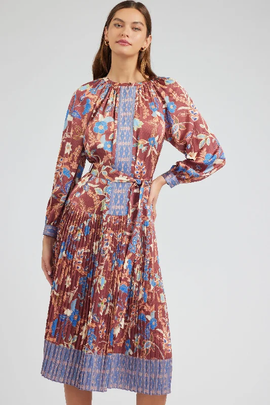 Botanical High Neck Dress