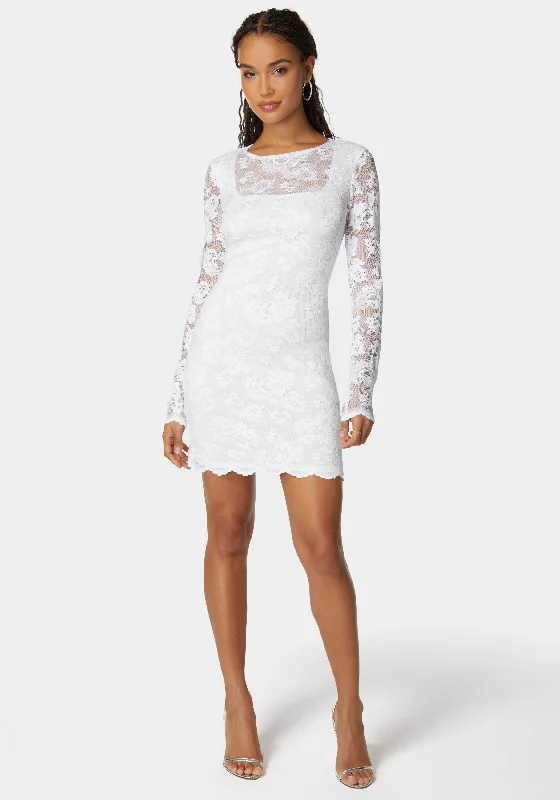 Marseille Lace Long Sleeve Dress