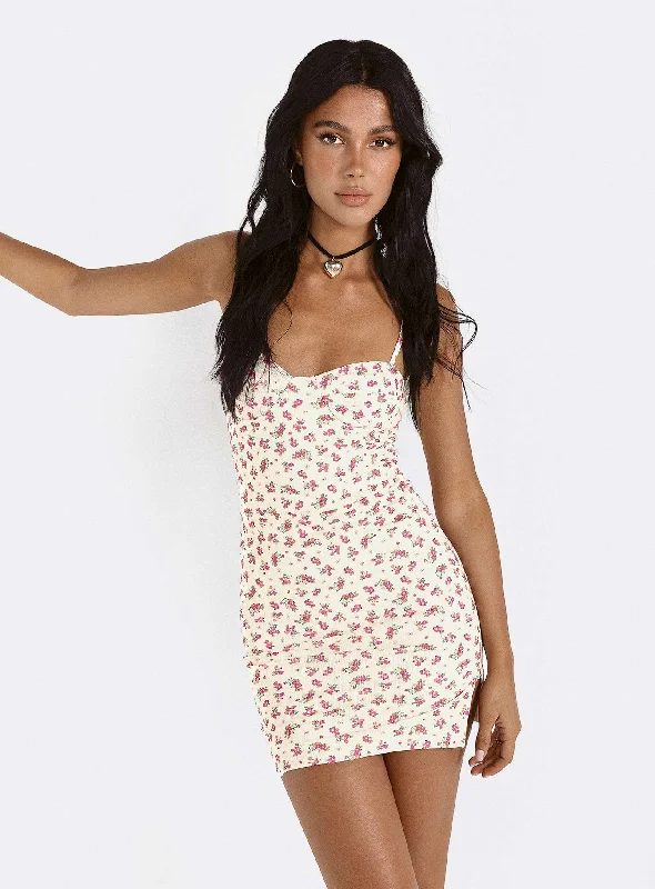 Belladonna Mini Dress Pink Multi / Floral