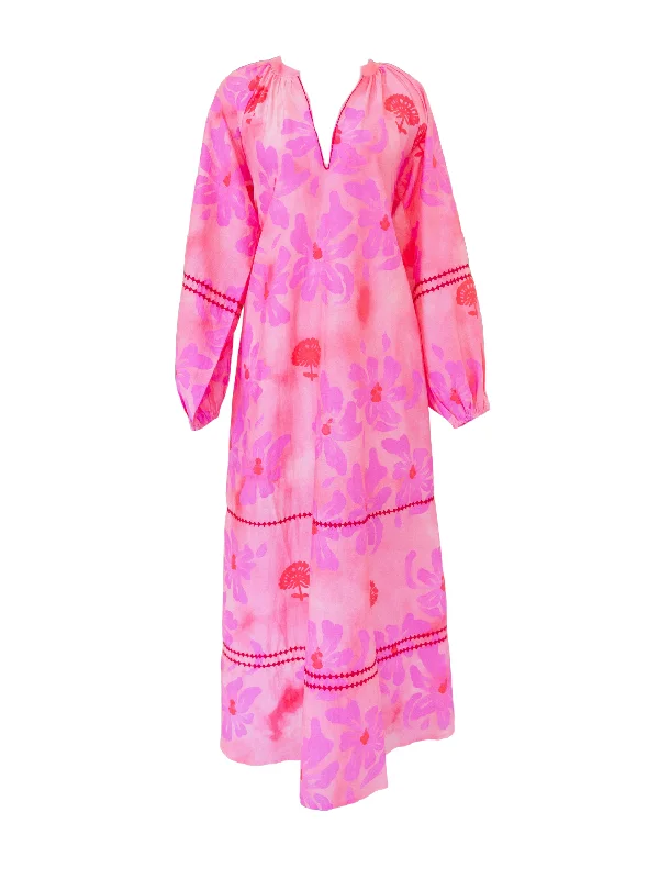 Piedras Quinn Maxi Dress - Pink