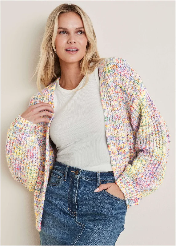 Multi Color Cardigan - Multi