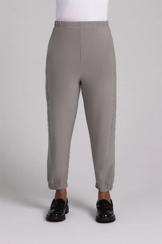 Half Cuff Jogger Pant | Taupe