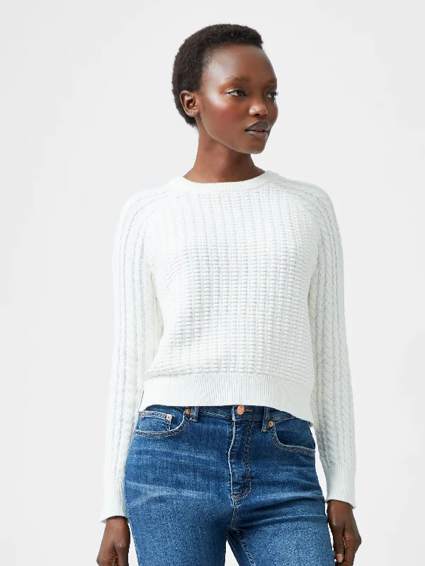 Mozart Popcorn Cable Knit Jumper