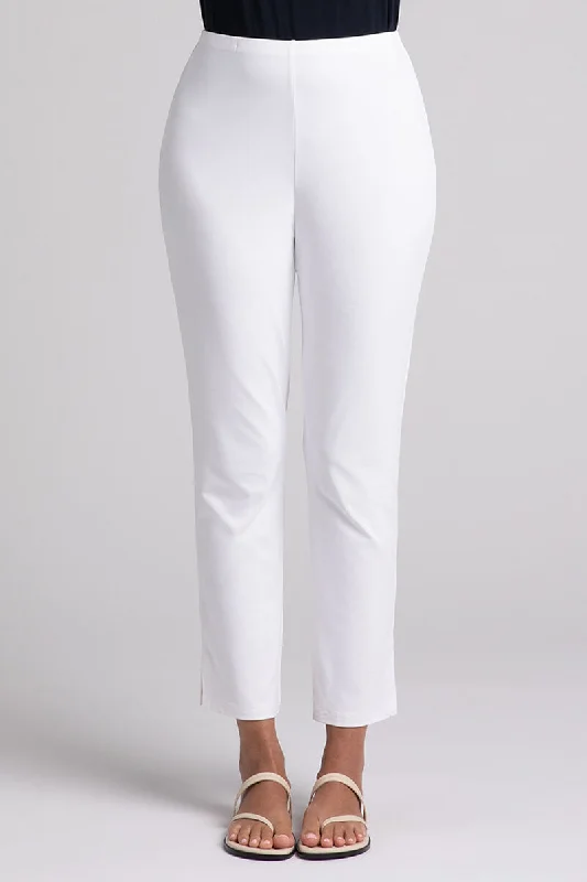 Narrow Pant Midi | White